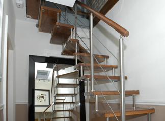 Sample Attic Staircase by Alert Engineering